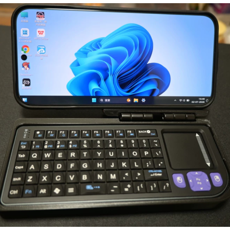 Laptop Accessories All In One - Miritz K809 Mini Kabellose Tastatur mit