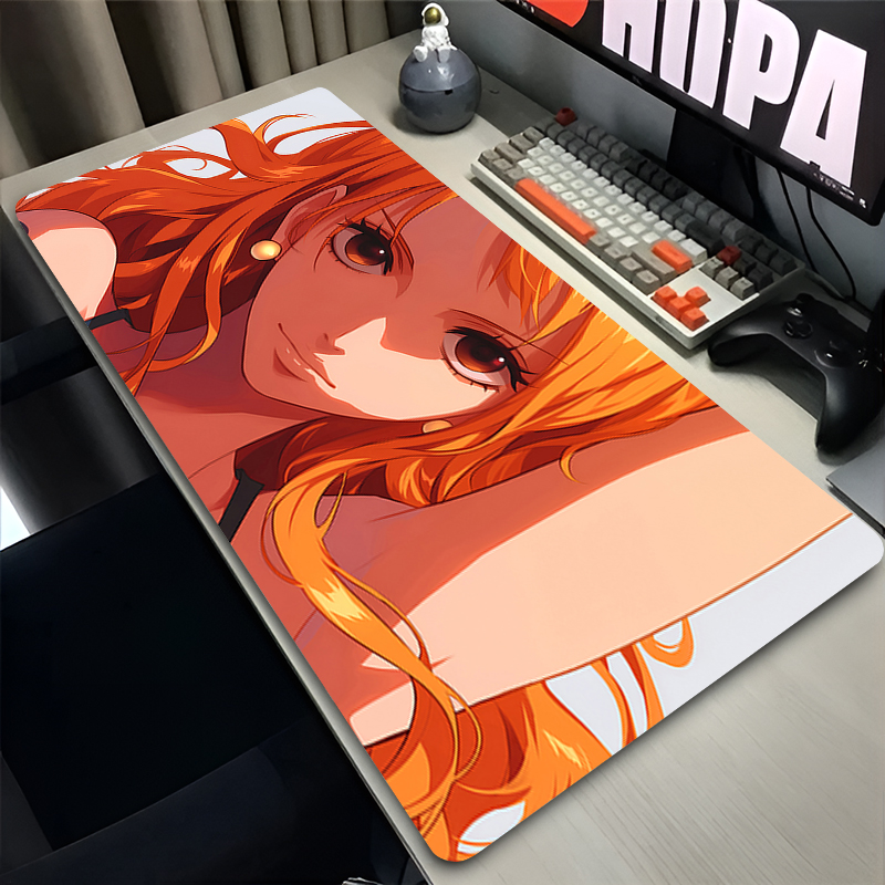 Keyboard Laptop Accessories - Kawaii Mauspad One Piece Nami Gamer