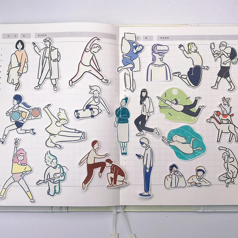 Laptop Accessories Girly - 23 Stück niedliche Aufkleber für Paare,