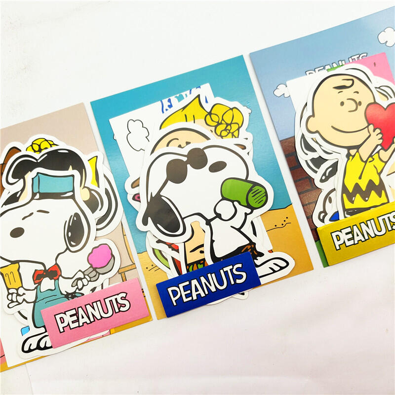 Laptop Editing Accessories - Cartoon Snoopy Wasserdichte Aufkleber Kawaii Ins-Stil