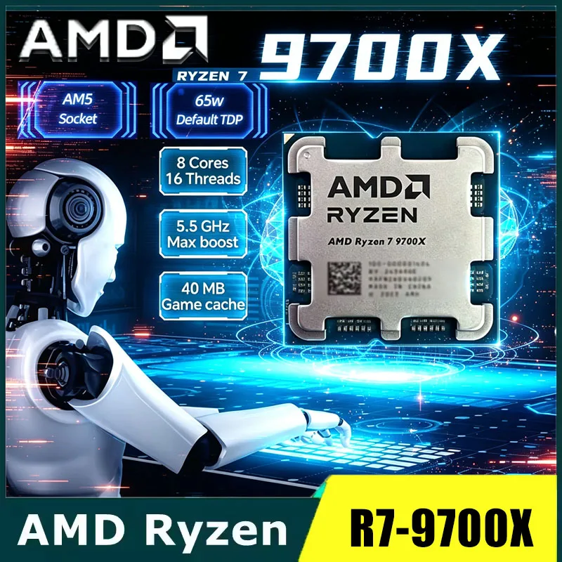 Amd Cpu Ryzen 7 - AMD Ryzen 7 9700X CPU Prozessor