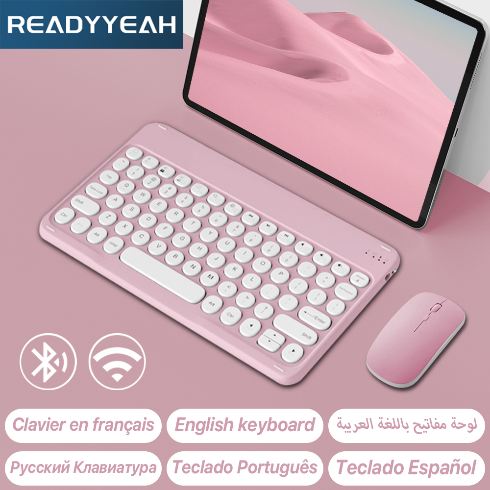 Mini Wireless Mouse - Kabellose Tastatur und Maus für Apple