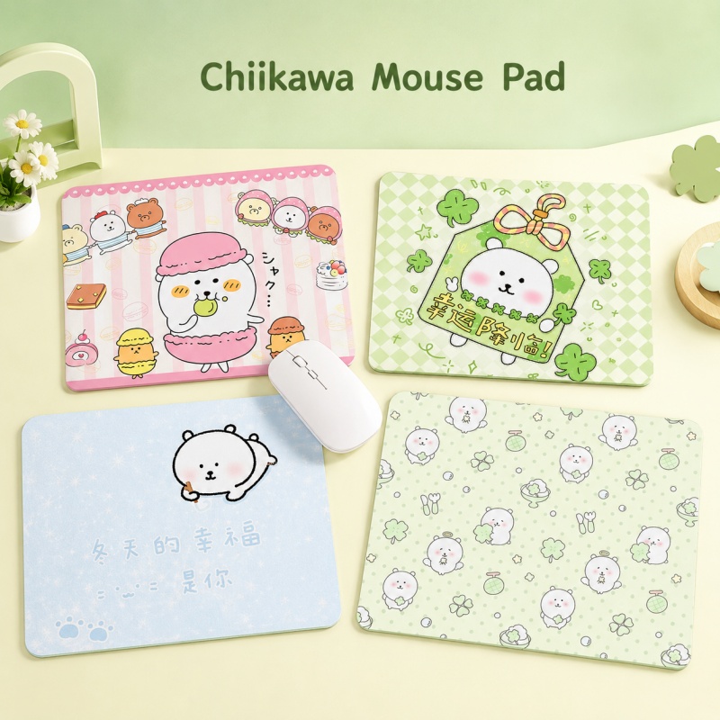 Laptop Editing Accessories - Kawaii Chiikawa Joke Bear Mauspad Mittelgroß
