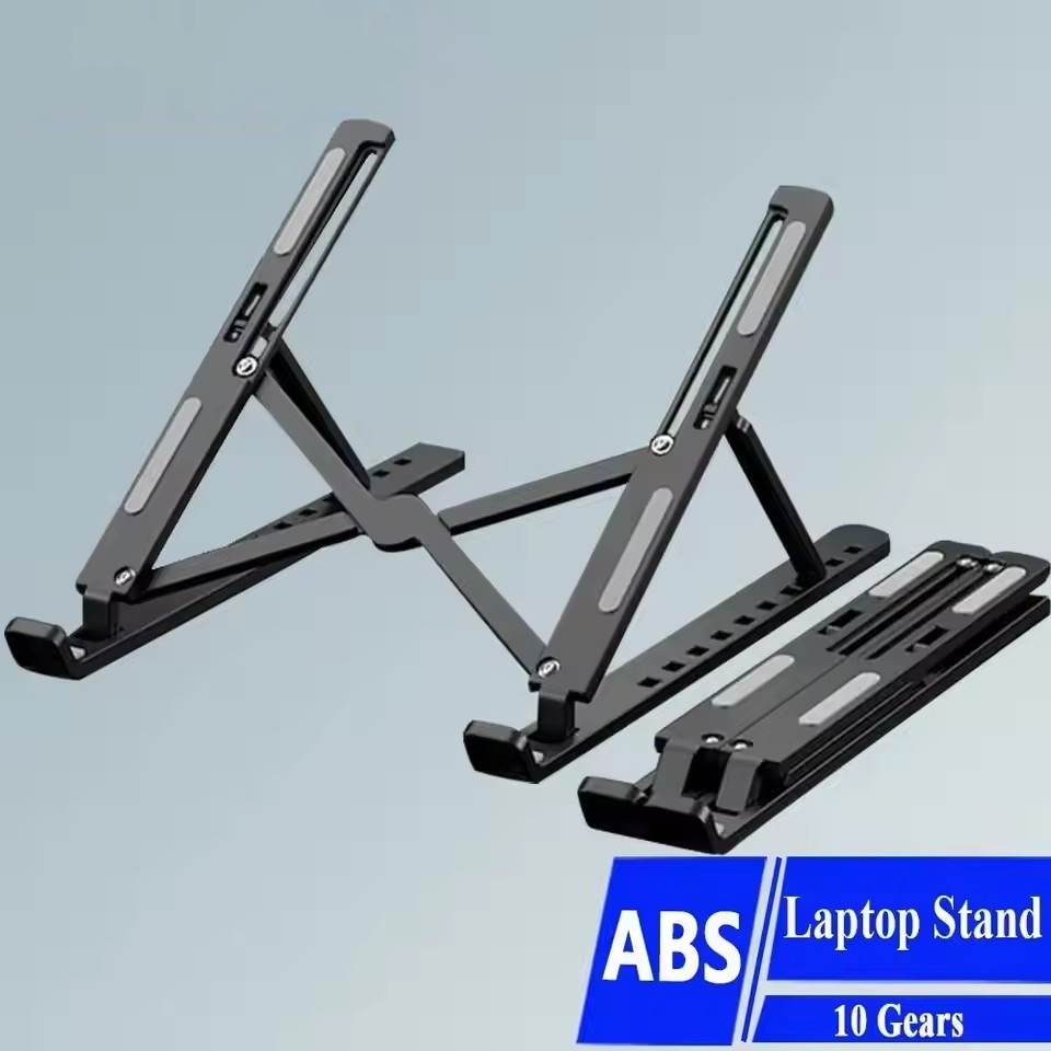 Laptop Accessories For Programmers - Faltbarer Laptop-Ständer, verstellbar, tragbar, faltbar, Halterung,