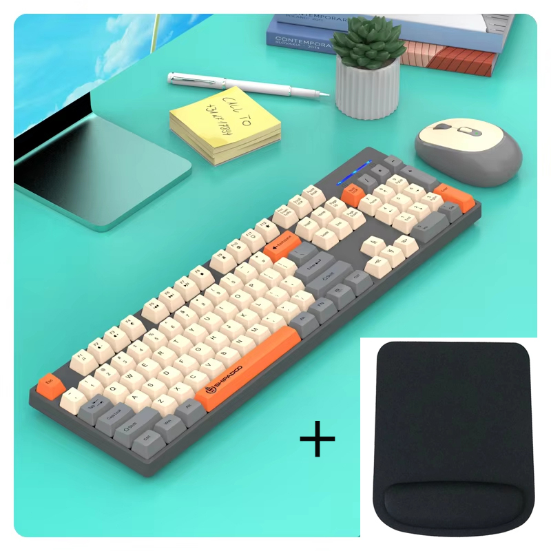 Laptop Accessories Officeworks - Shipadoo Kabelloses Gaming-Tastatur- und Maus-Set mit