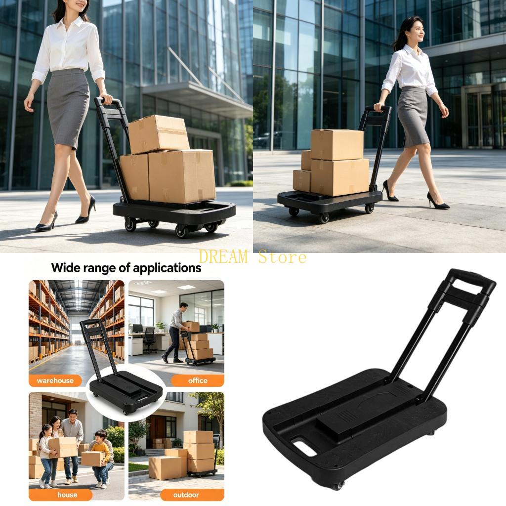 Laptop Accessories Best - Computer-Tower-Handwagen, einziehbare, kleine, faltbare Pritsche für