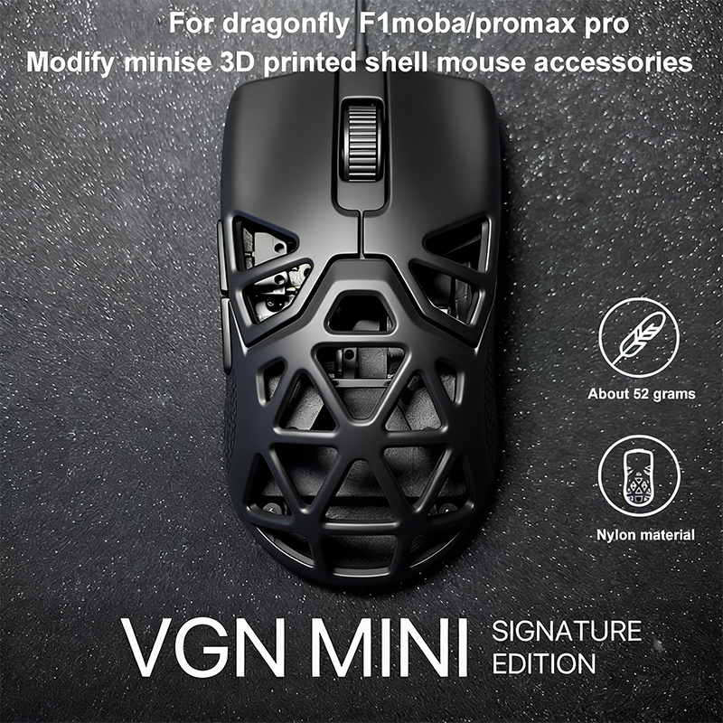 Mini Wireless Mouse - Upgrade Viper Mini SE 3D-gedrucktes Gehäuse