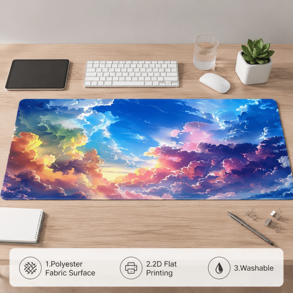 Bunter Sonnenuntergang-Wolkenh – Laptop Accessories Officeworks Bewertung und Preis