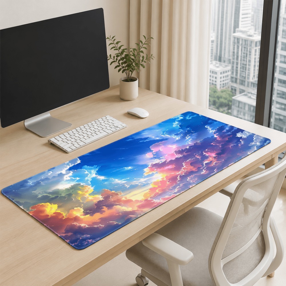 Bunter Sonnenuntergang-Wolkenh – Laptop Accessories Officeworks Bewertung und Preis