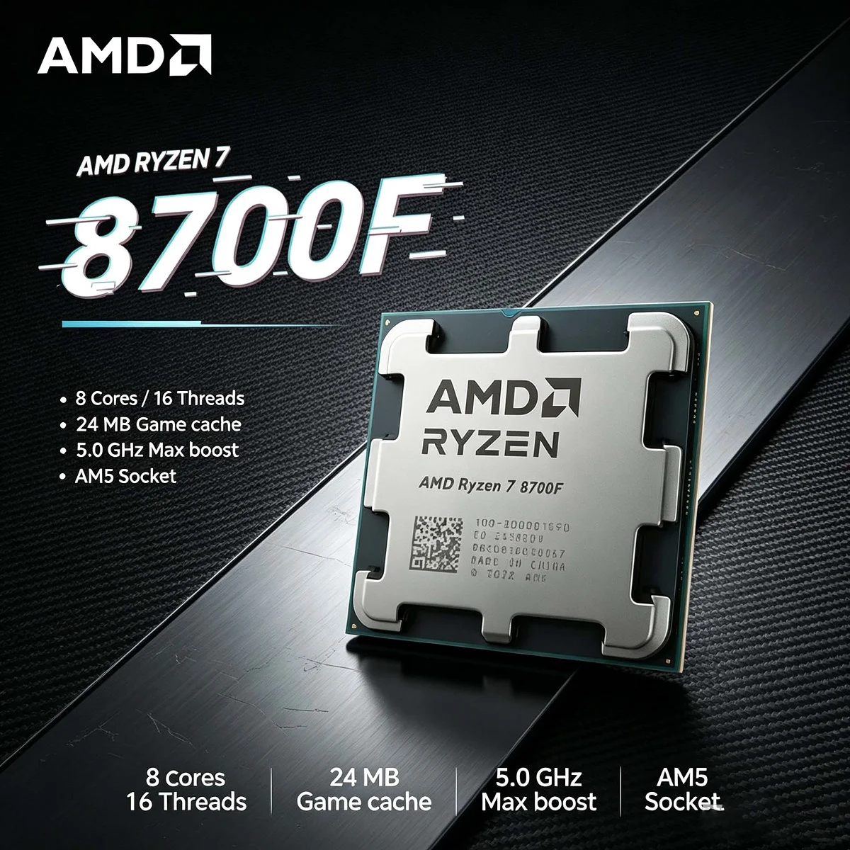 AMD R7 8700F Ryzen 7 8700F CPU – Amd Cpu Ryzen 7 Bewertung und Preis