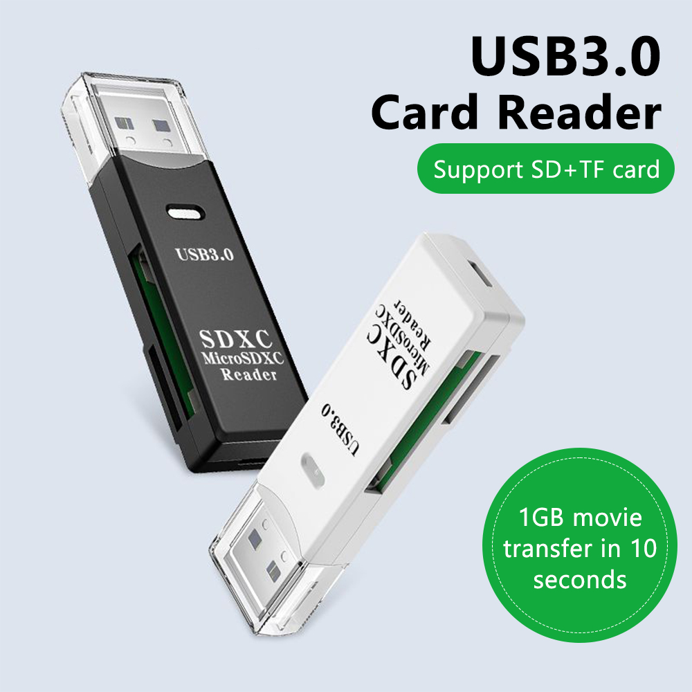 2-in-1 USB 3.0 Kartenleser Mic – Laptop Accessories For Programmers Bewertung und Preis