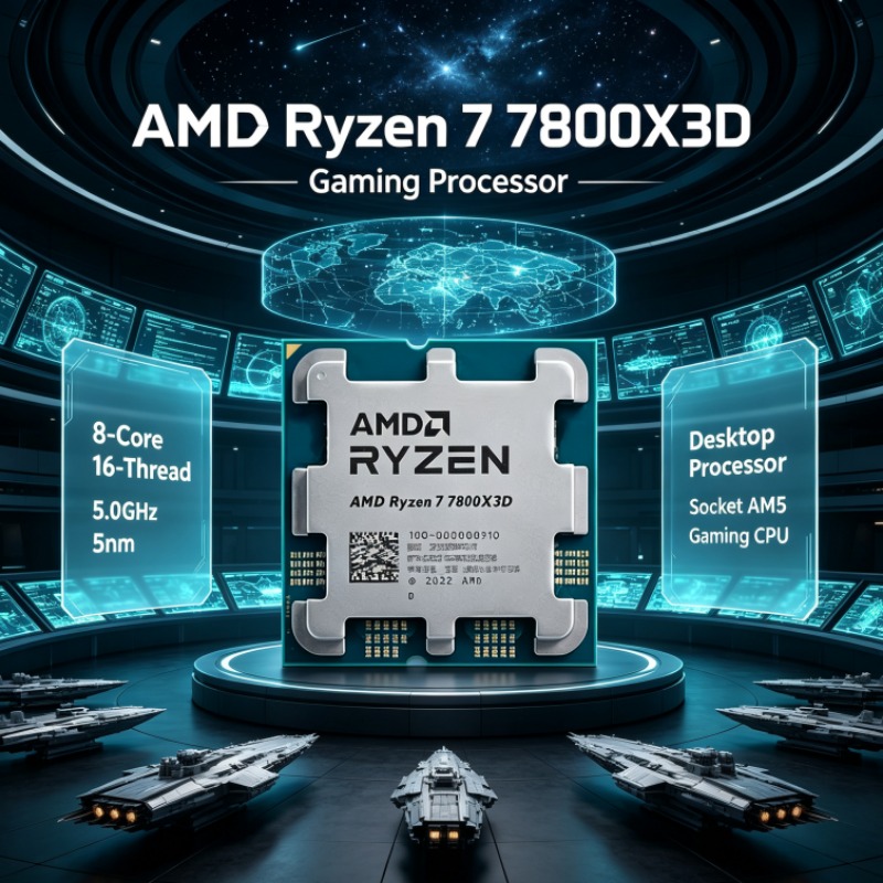 AMD R7 7800X3D Ryzen 7 AM5 CPU – Amd Cpu Ryzen 7 Bewertung und Preis