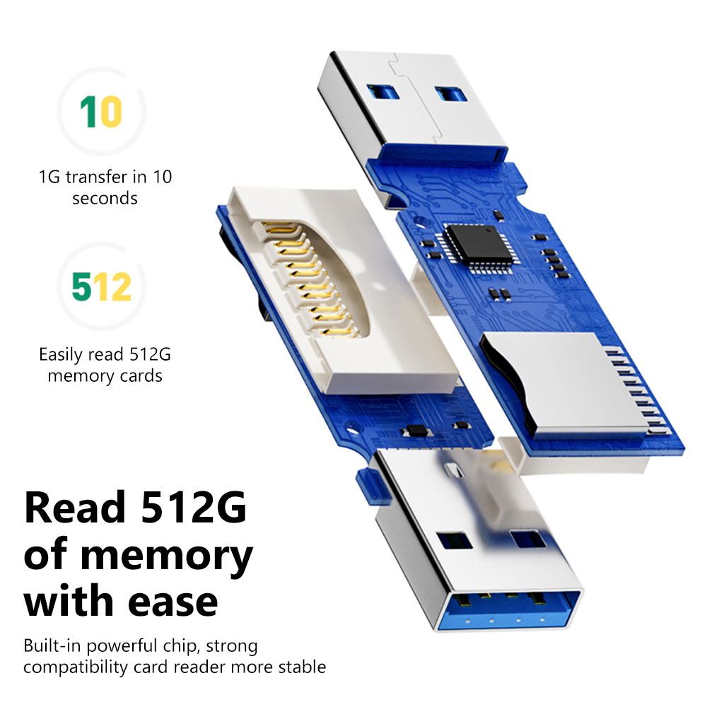 2-in-1 USB 3.0 Kartenleser Tra – Laptop Accessories For Programmers Bewertung und Preis