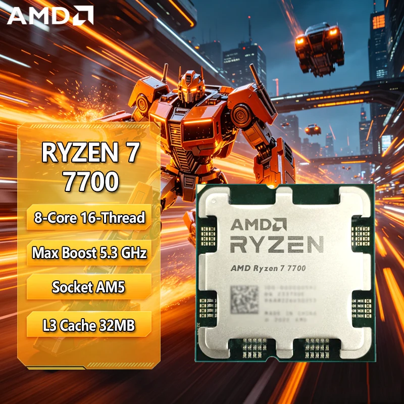 AMD Ryzen 7 7700 R7 7700 CPU 8 – Amd Cpu Ryzen 7 Bewertung und Preis