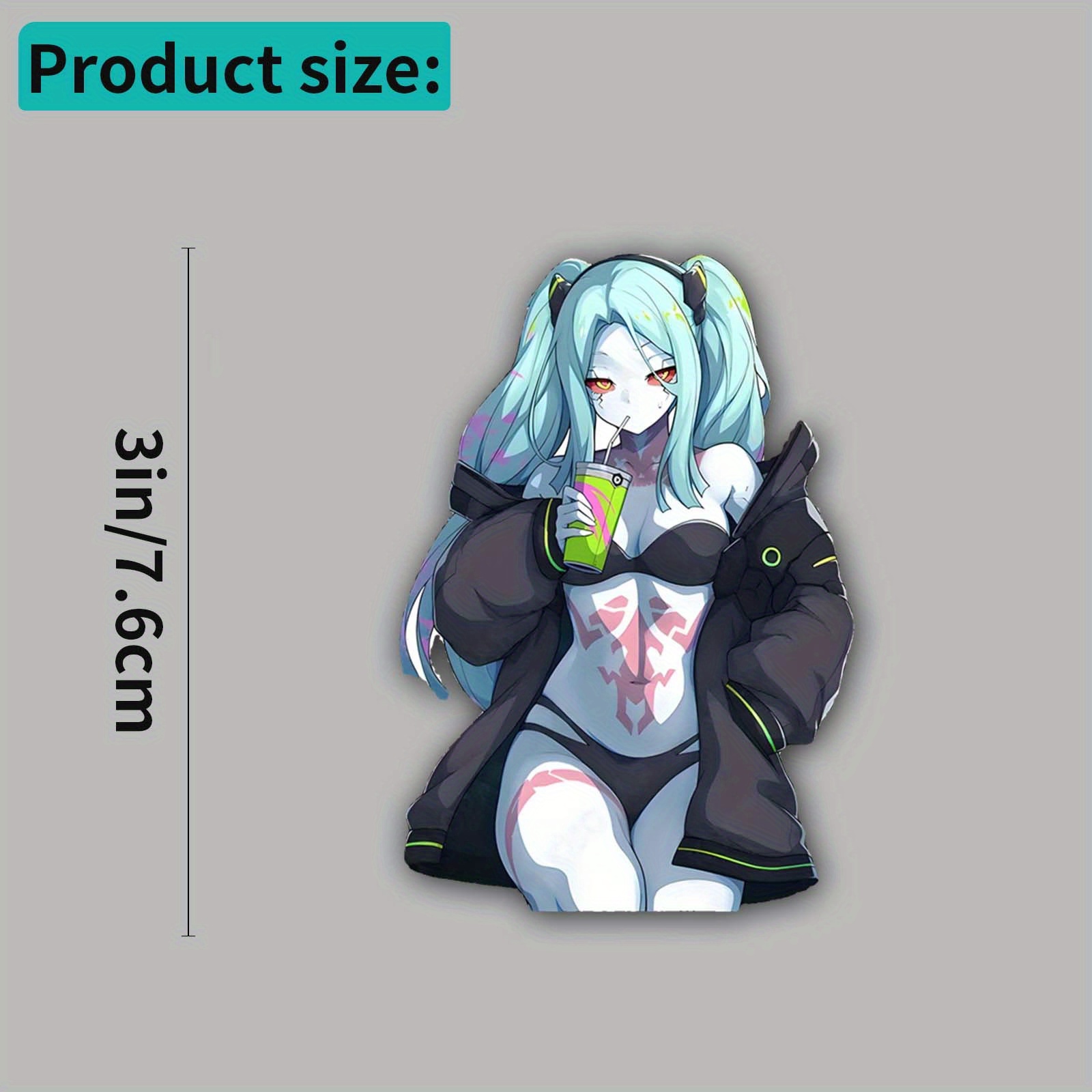 Anime-Mädchen-Aufkleber, wasse – Laptop Accessories Girly Bewertung und Preis