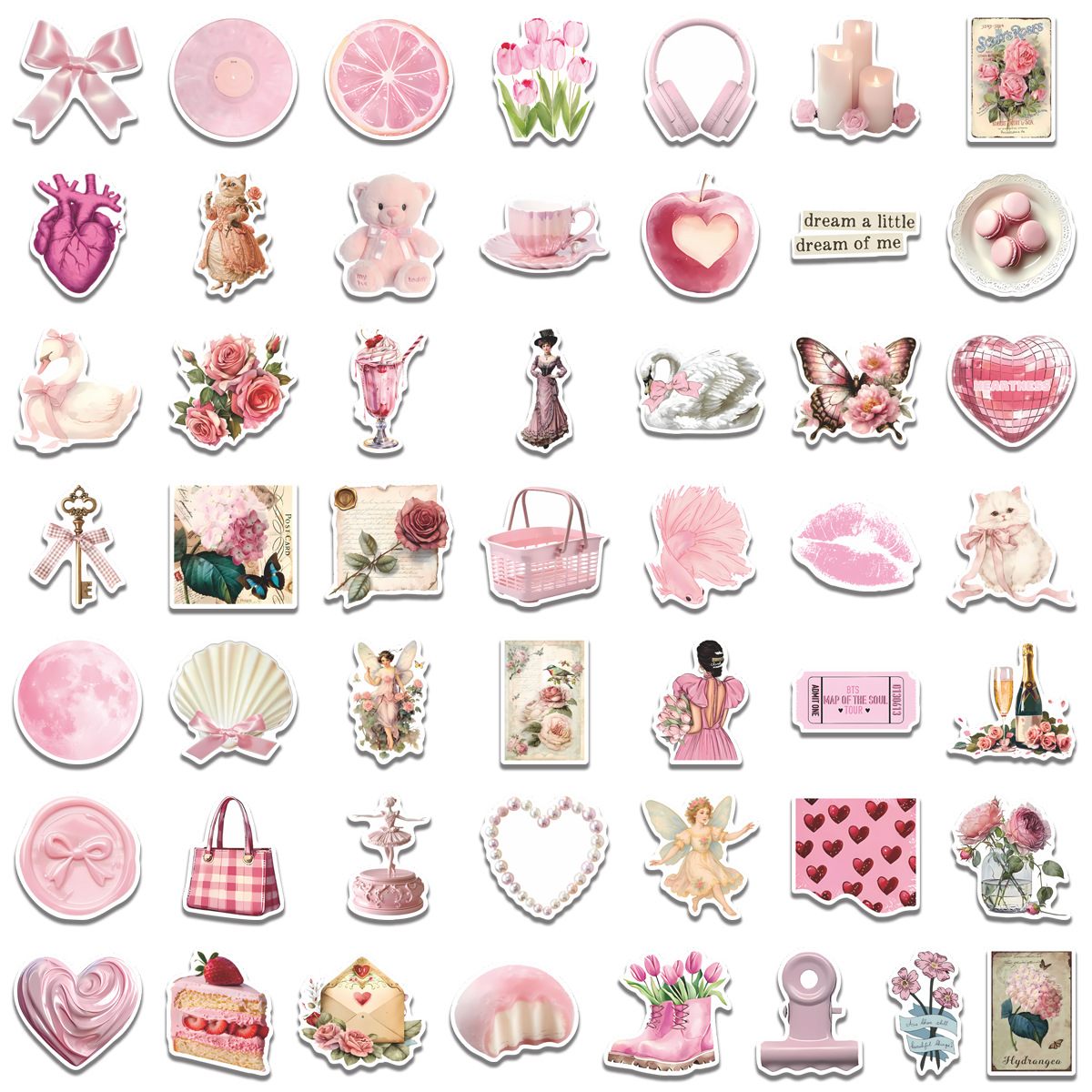 50/100 Stück Niedliche Rosa Mä – Laptop Accessories Girly Bewertung und Preis