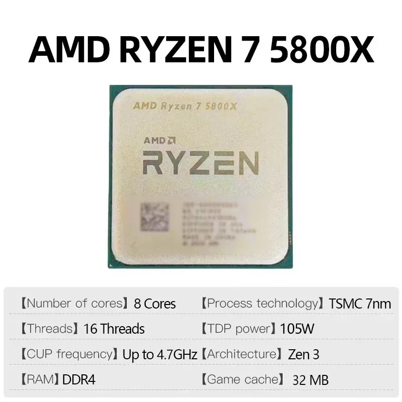 AMD 3.8 16-Threads, Prozessor  – Amd Cpu Ryzen 7 Bewertung und Preis