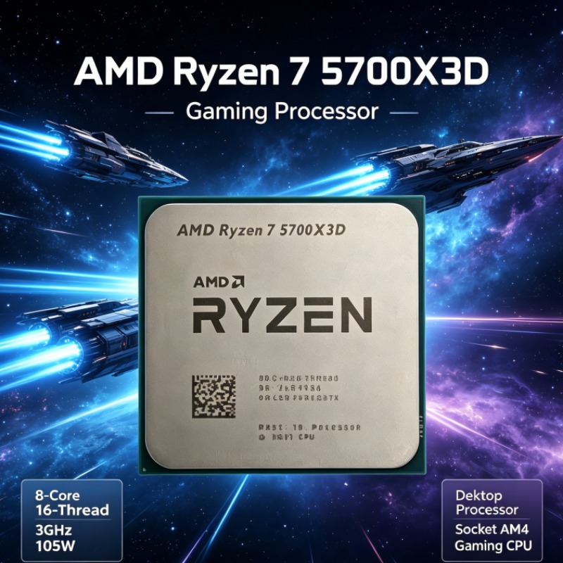 Ryzen 7 5700X3D AMD Socket AM4 – Amd Cpu Ryzen 7 Bewertung und Preis