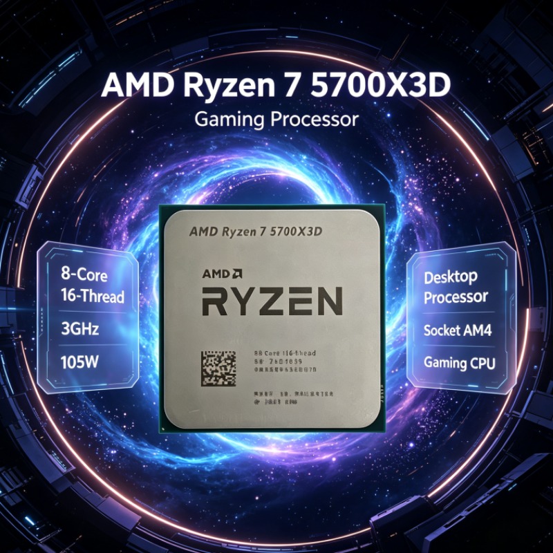 Ryzen 7 5700X3D AMD Socket AM4 – Amd Cpu Ryzen 7 Bewertung und Preis