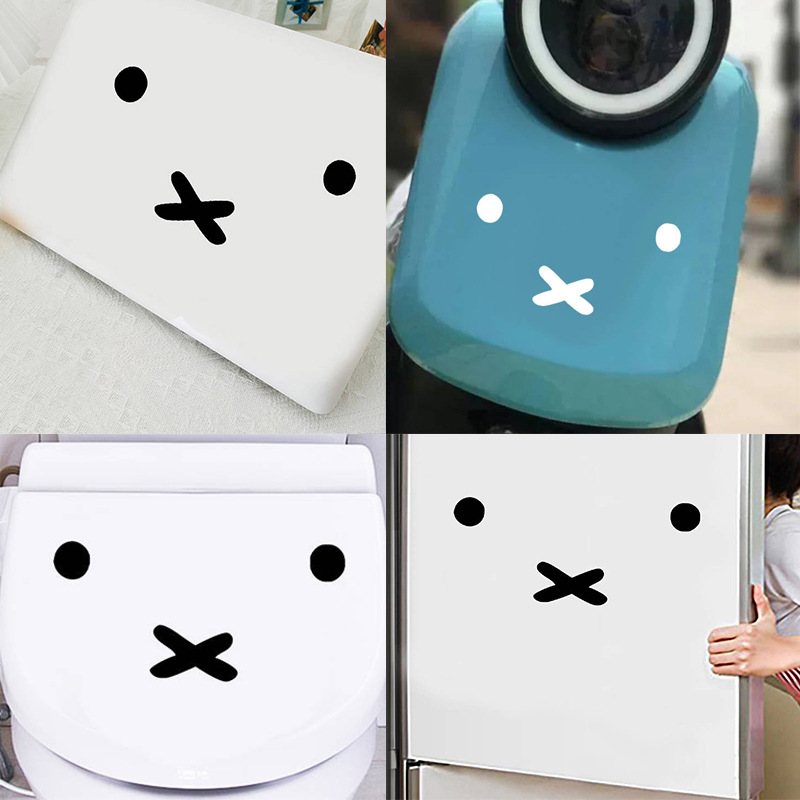 Kawaii Miffy Cartoon Emoji Aut – Laptop Editing Accessories Bewertung und Preis