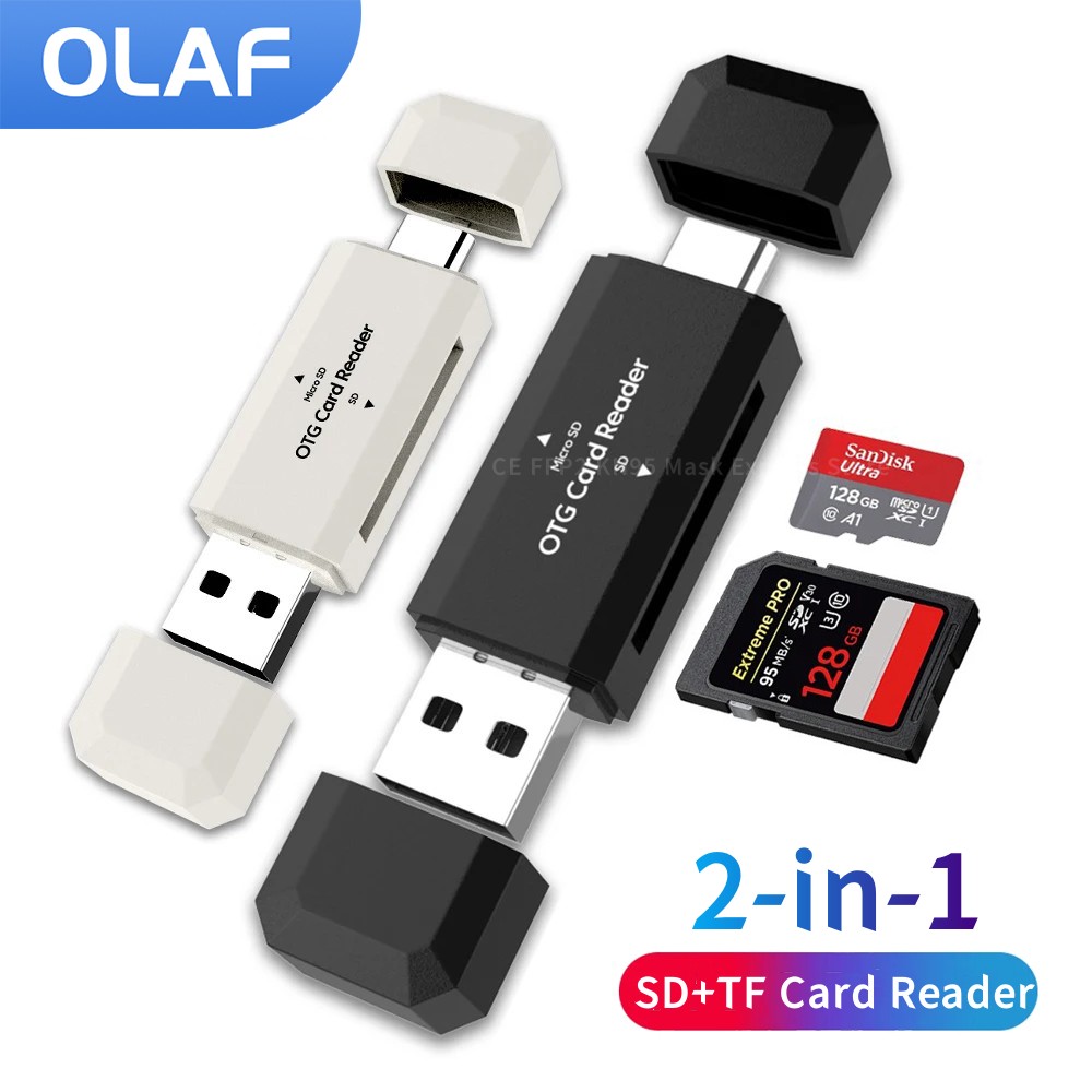 2-in-1 Typ C SD TF Kartenleser – Laptop Accessories For Programmers Bewertung und Preis