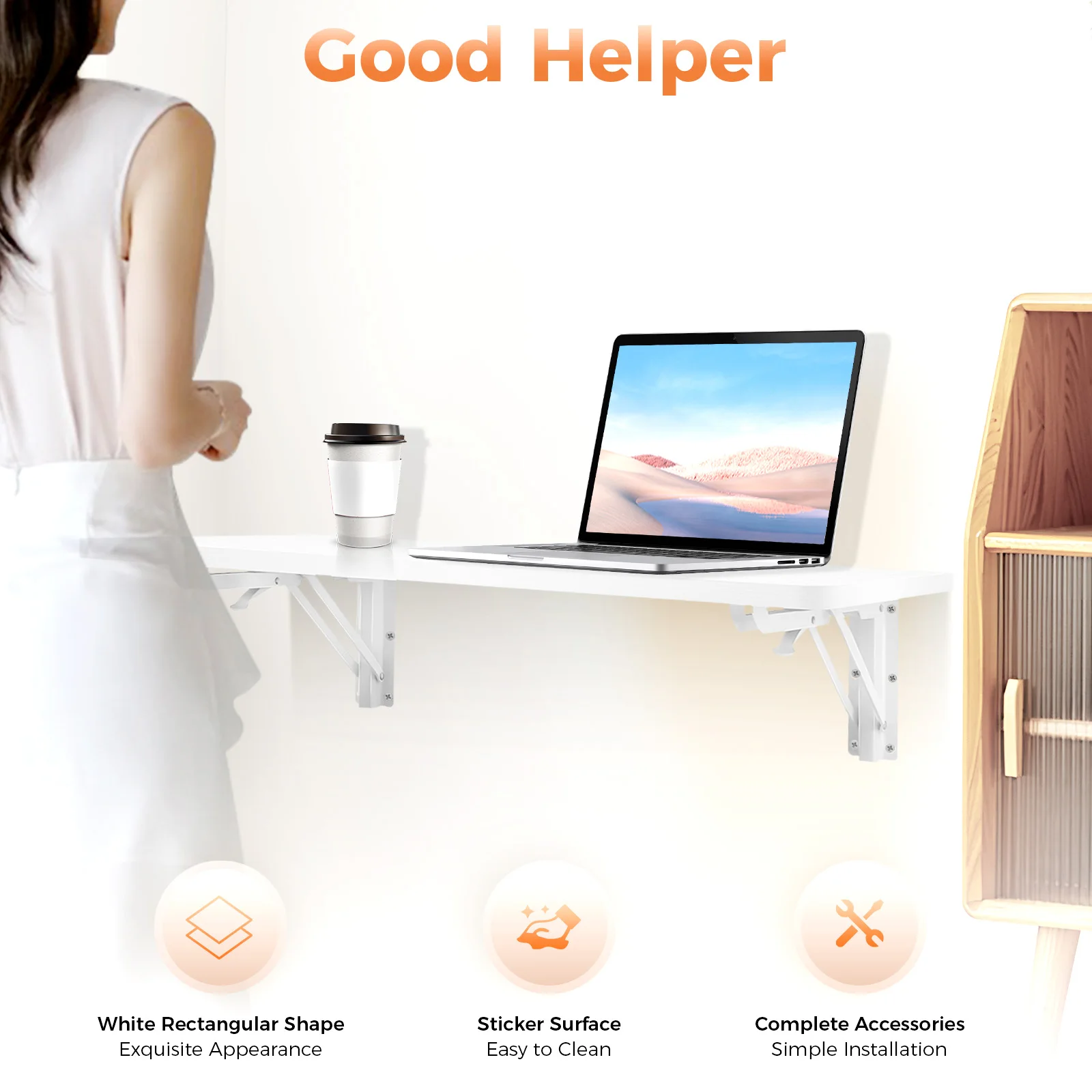Platzsparender, faltbarer, wan – Laptop Accessories Officeworks Bewertung und Preis