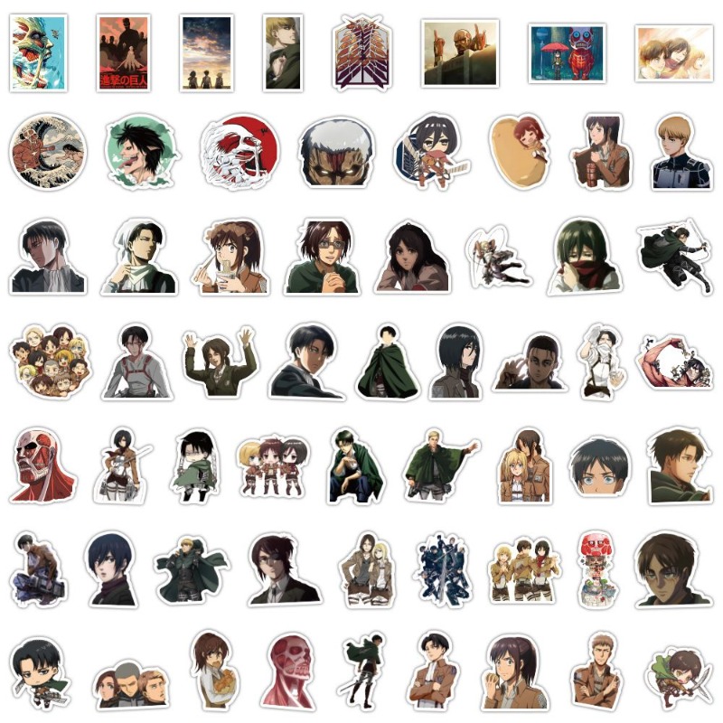 60 Stück Attack on Titan Anime – Laptop Accessories All Bewertung und Preis