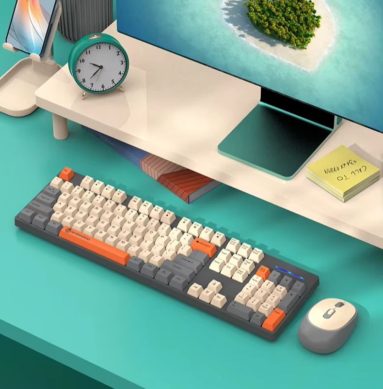 2.4G Büro-Wireless-PC-Tastatur – Laptop Accessories Officeworks Bewertung und Preis