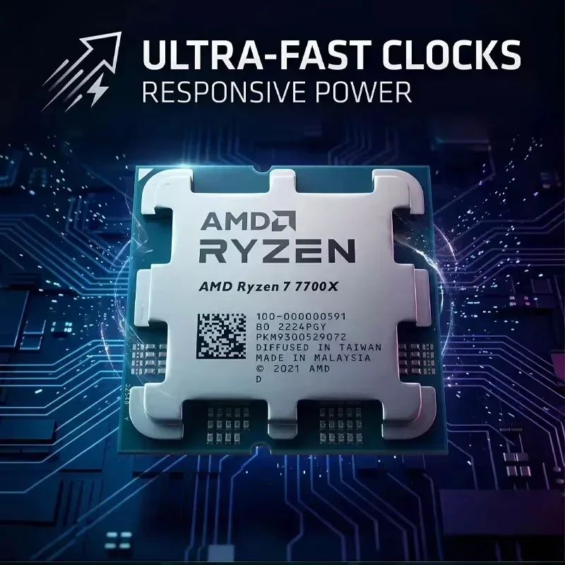 AMD Ryzen 7 7700X R7 7700X 8-K – Amd Cpu Ryzen 7 Bewertung und Preis