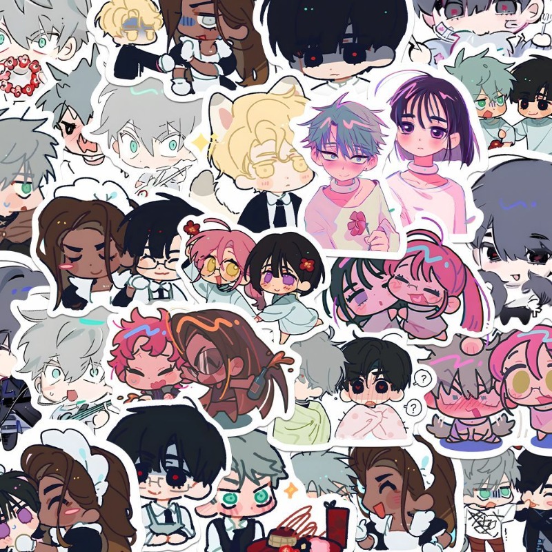 80 Stück/Set Cartoon Anime Ali – Laptop Accessories To Gift Bewertung und Preis
