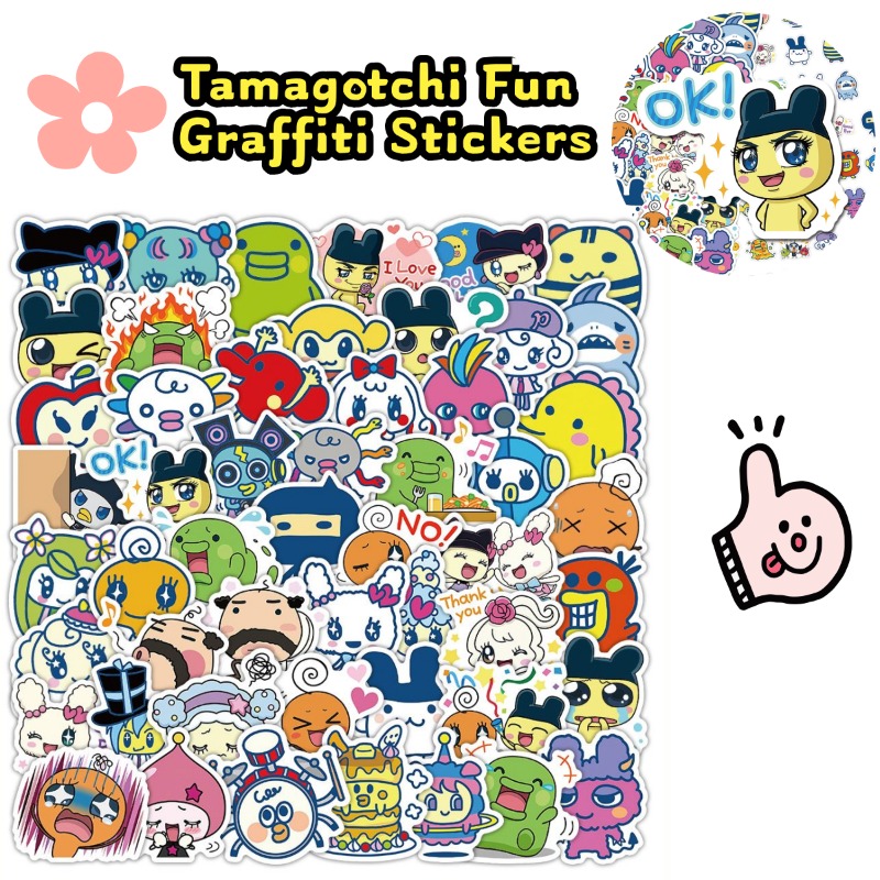Japanische Tamagotchi-Aufklebe – Laptop Editing Accessories Bewertung und Preis