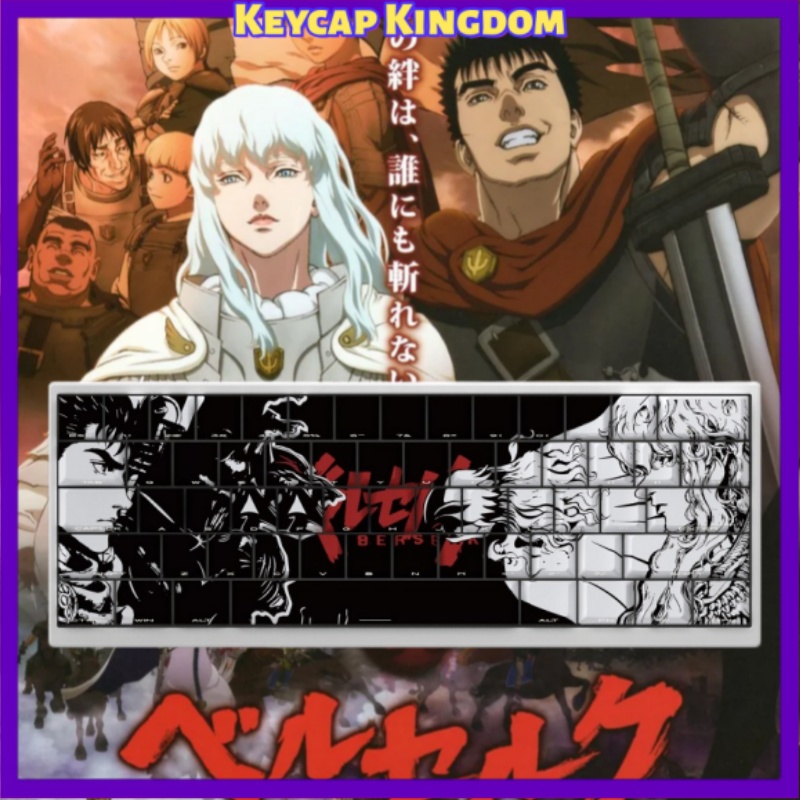 BERSERK Theme Anime Keycap 98  – Laptop Accessories To Gift Bewertung und Preis