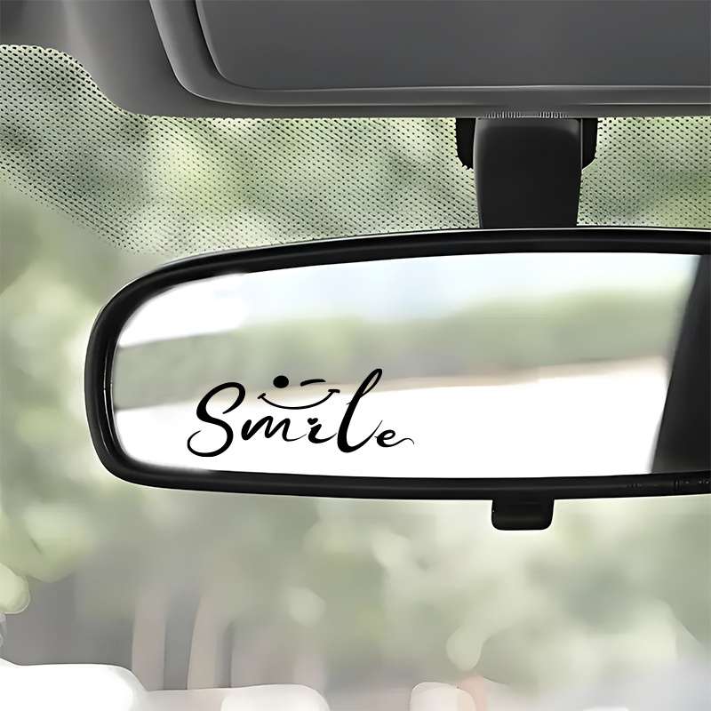 Smiley-Gesicht-Spiegel-Aufkleb – Laptop Accessories To Gift Bewertung und Preis