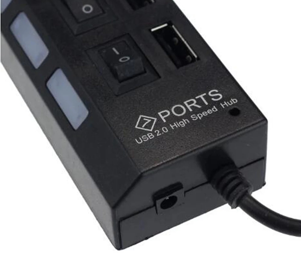 7-Port-USB-2.0-Hub-Splitter fü – Laptop Accessories All Bewertung und Preis