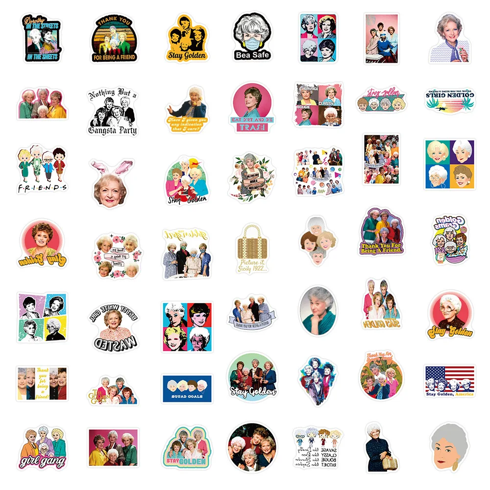 50 Stück TV SHOW The Golden Gi – Laptop Accessories Girly Bewertung und Preis