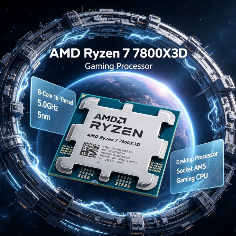 Ryzen 7 7800X3D AMD CPU 100-10 – Amd Cpu Ryzen 7 Bewertung und Preis