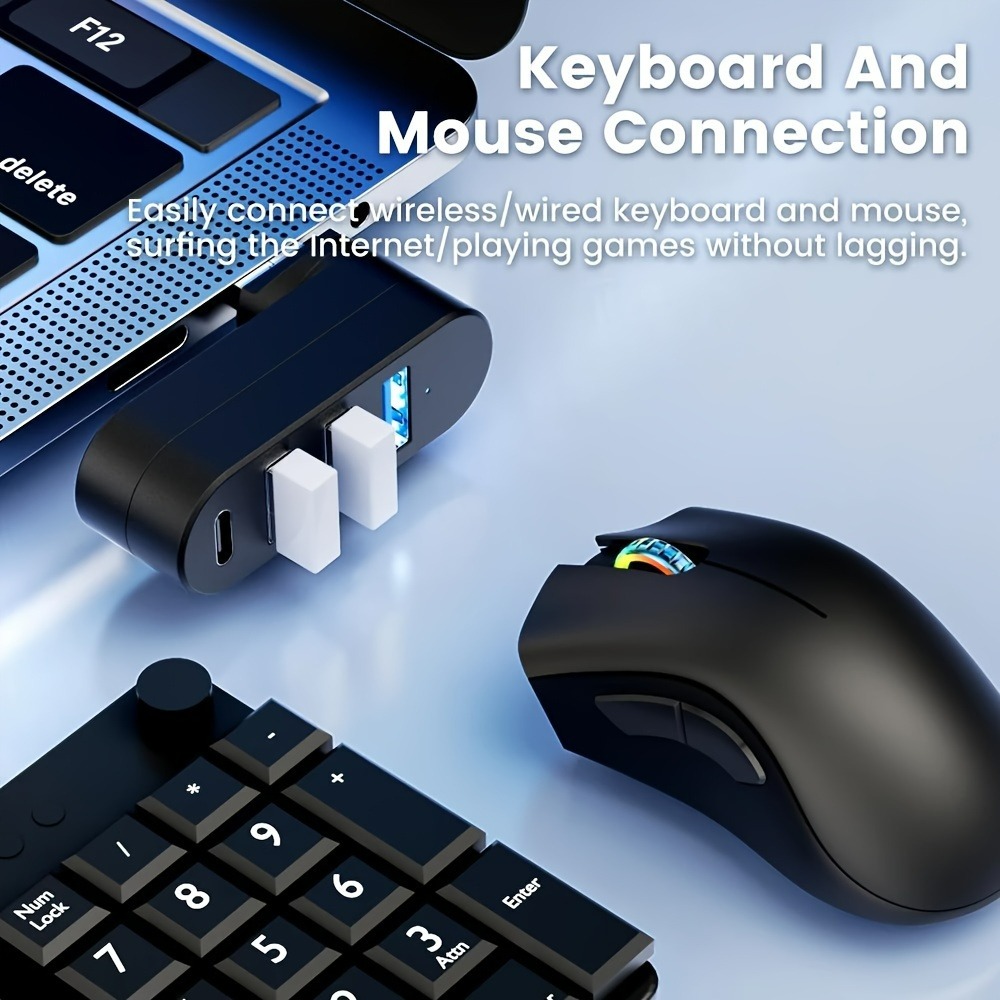 Mini-Splitter, 4 Anschlüsse, U – Laptop Accessories For Programmers Bewertung und Preis