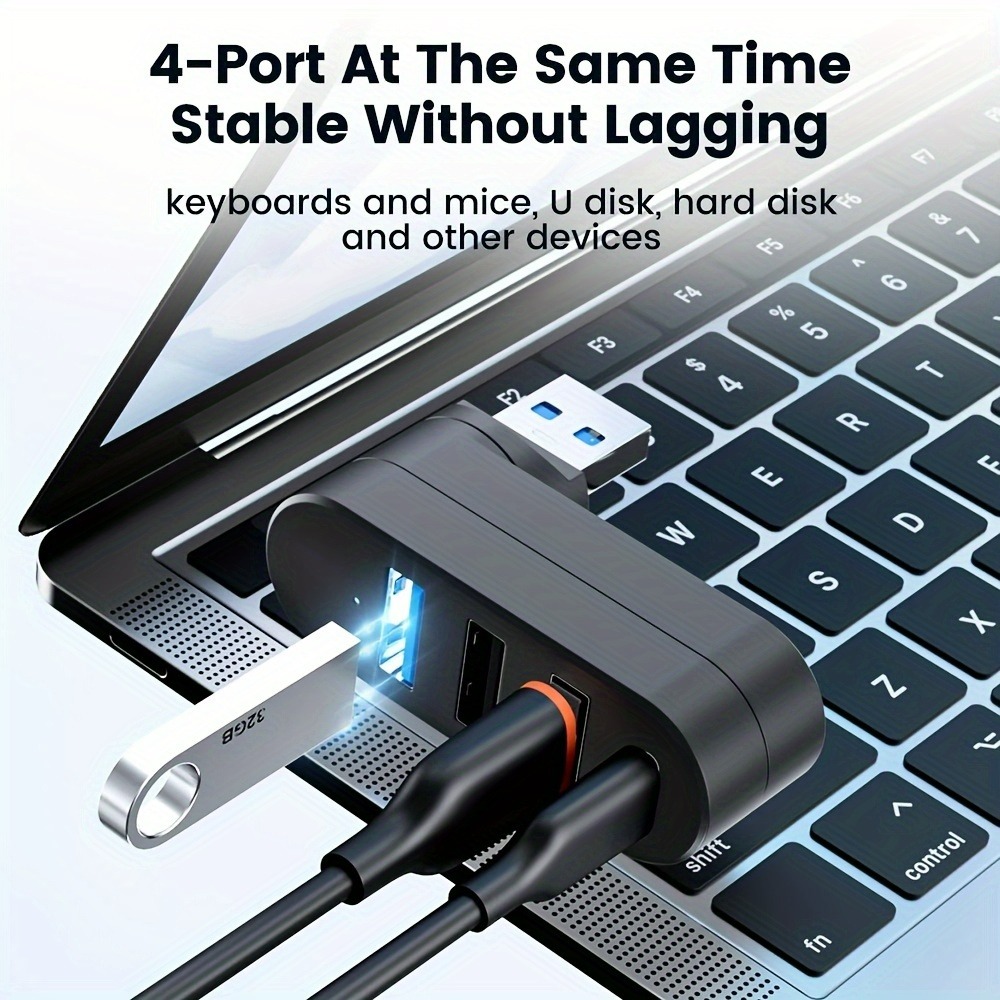 Mini-Splitter, 4 Anschlüsse, U – Laptop Accessories For Programmers Bewertung und Preis