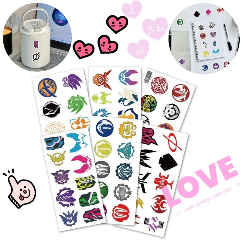 60 Blatt Kamen Rider Logo-Aufk – Laptop Editing Accessories Bewertung und Preis