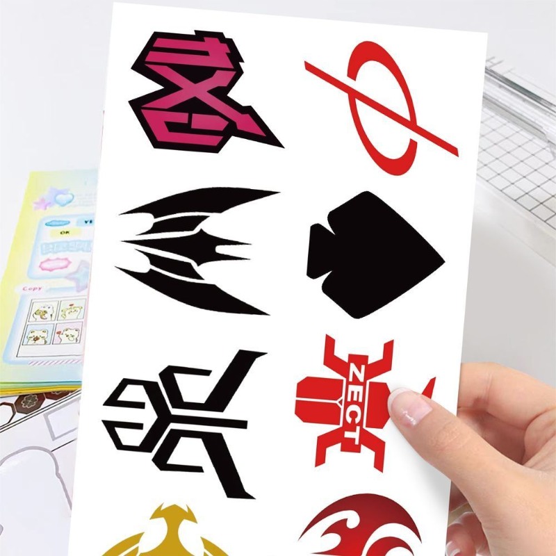 60 Blatt Kamen Rider Logo-Aufk – Laptop Editing Accessories Bewertung und Preis